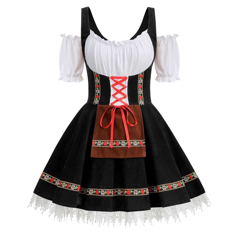 5826 ' German Beer Festival Costumes Bavarian Costume Dresses Off The